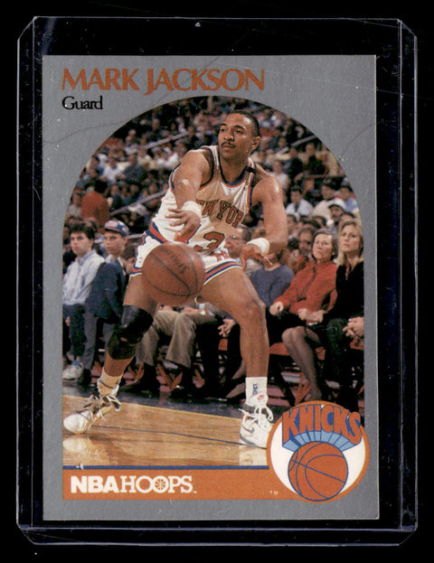 1990-91 Hoops #205 Mark Jackson