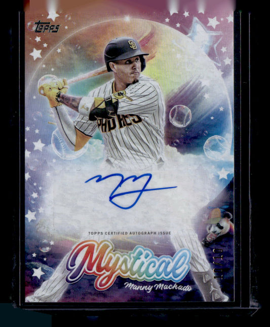 2024 Topps Update #MYSA-MM Manny Machado #MYSA-MM Mystical Autographs #/10