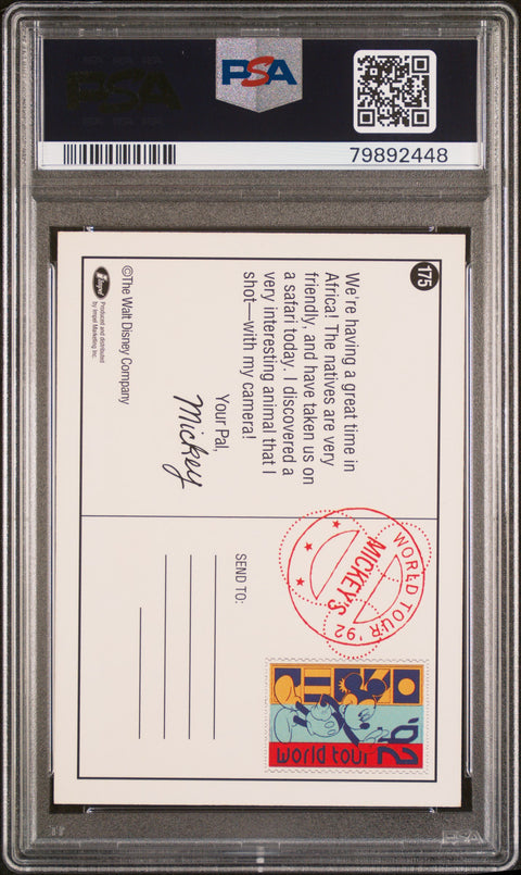 1991 Impel Disney Collector Cards #175 Safari Surprise Disney Collector Cards PSA 10