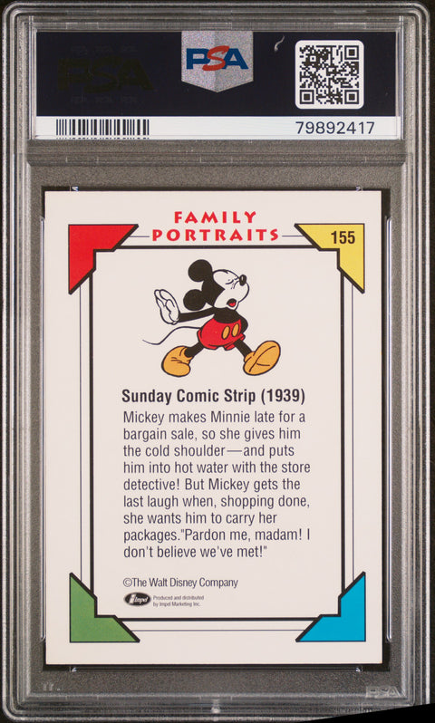 1991 Impel Disney Collector Cards #155 Sunday Cmc.Strip-'39 Disney Collector Cards PSA 10