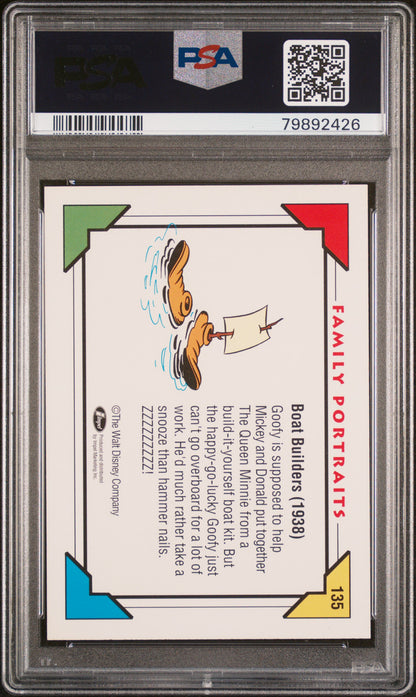1991 Impel Disney Collector Cards #135 Boat Builders Disney Collector Cards PSA 10