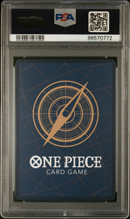 2024 One Piece Japanese Prb01-Premium Booster -One Piece Card The Best- #065 Vinsmoke Niji Alternate Art PSA 9