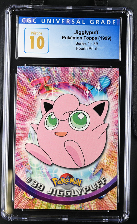 1999 Series 1 #39 Jigglypuff CGC 10