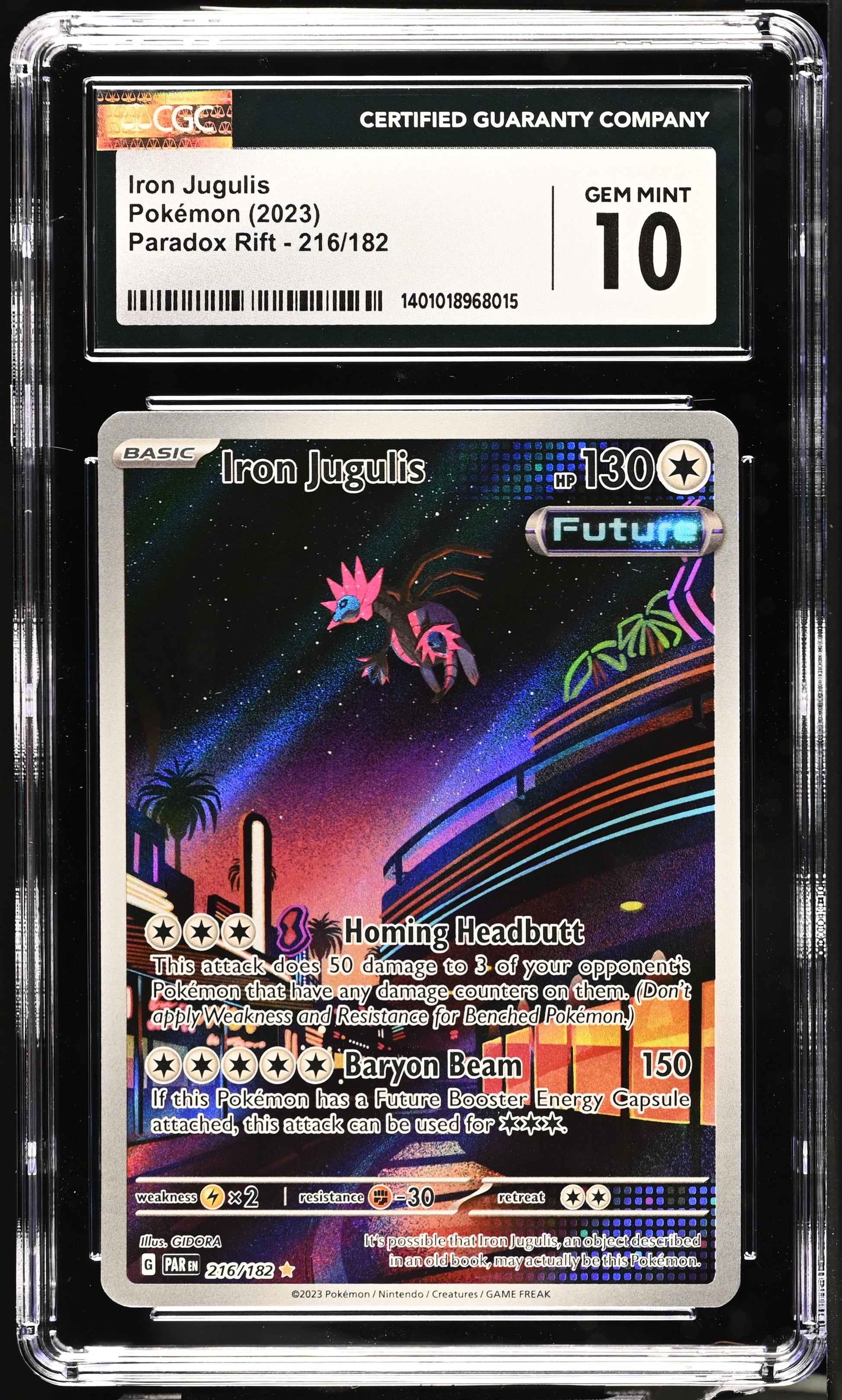 2023 Paradox Rift #216/182 Iron Jugulis CGC 10