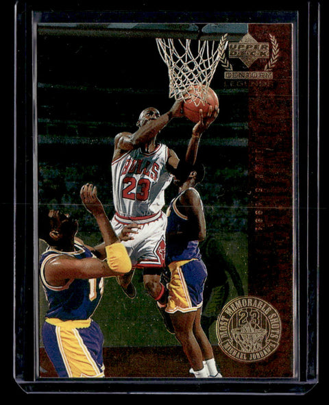 1998-99 Upper Deck Century Legends #MJ3 Michael Jordan MJ's Most Memorable Shots