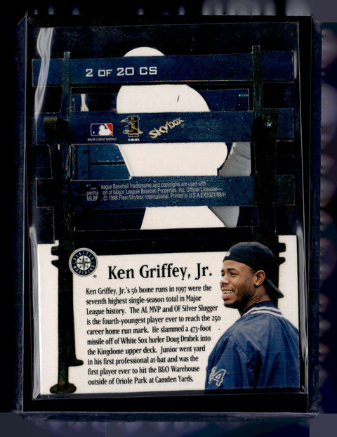 1998 SkyBox E-X2001 #2 CS Ken Griffey Jr. Cheap-Seat-Treats