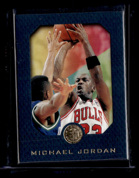1995-96 SkyBox E-XL #10 Michael Jordan Blue