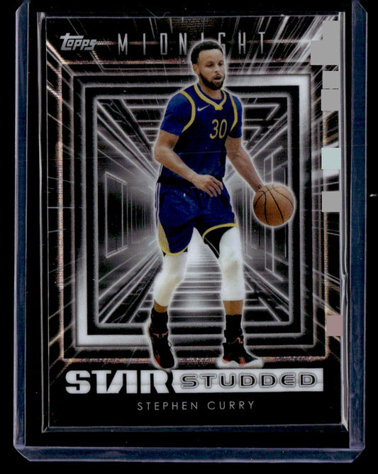 2023-24 Topps Midnight #SS-6 Stephen Curry Star Studded