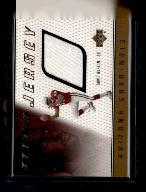 1999 Upper Deck #DV-P David Boston Game Jersey Patches