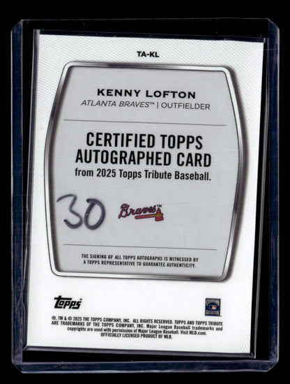 2013 Topps Tribute #TA-KL Kenny Lofton Autographs #/99