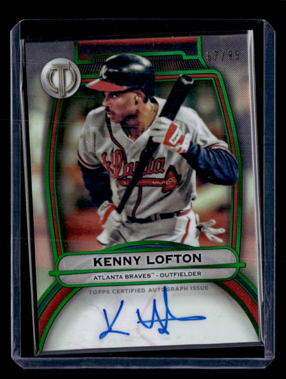 2013 Topps Tribute #TA-KL Kenny Lofton Autographs #/99