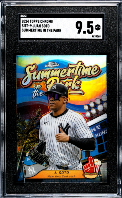 2024 Topps Chrome #SITP-9 Juan Soto Summertime in the Park SGC 9.5 4639068
