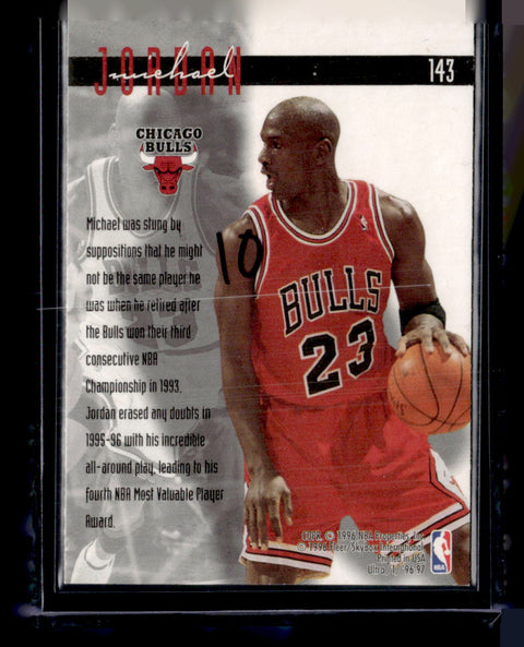 1996-97 Ultra #143 Michael Jordan