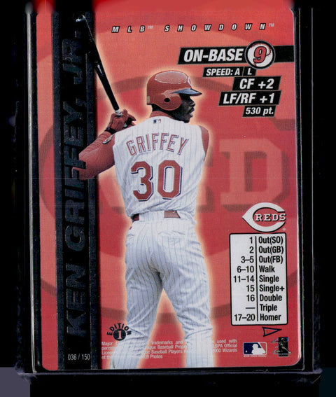 2000 MLB Showdown Pennant Run 1st Edition #036 Ken Griffey Jr. Unlimited