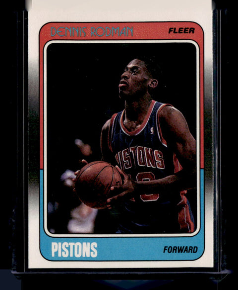 1988-89 Fleer #43 Dennis Rodman