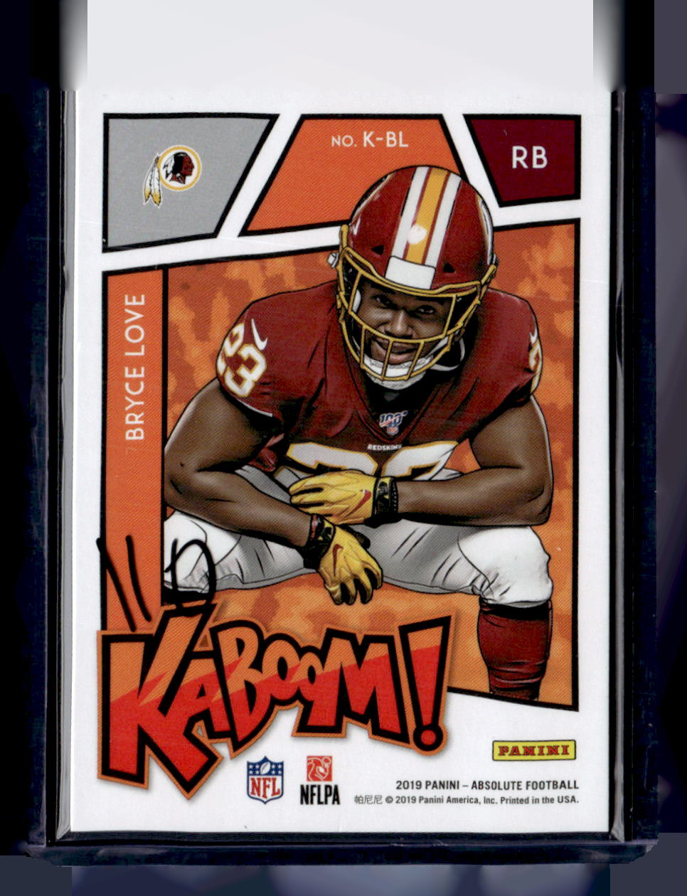 2019 Panini Absolute #K-BL Bryce Love Kaboom