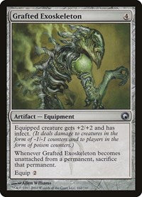 MTG Scars of Mirrodin Grafted Exoskeleton