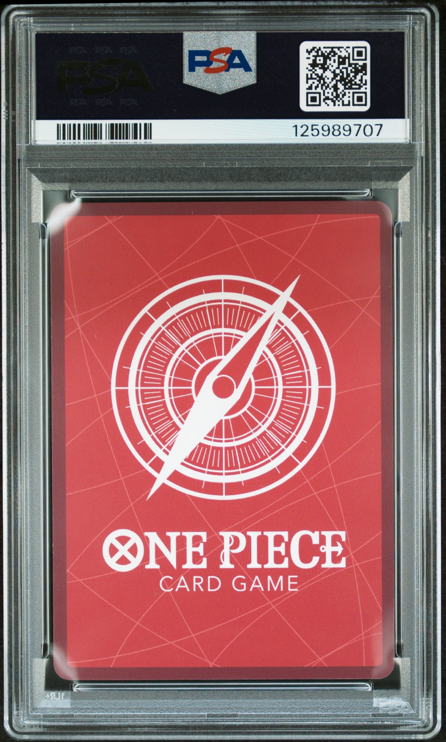 2025 One Piece Promos #010 Monkey D. Luffy Dodgers X One Piece Night PSA 10
