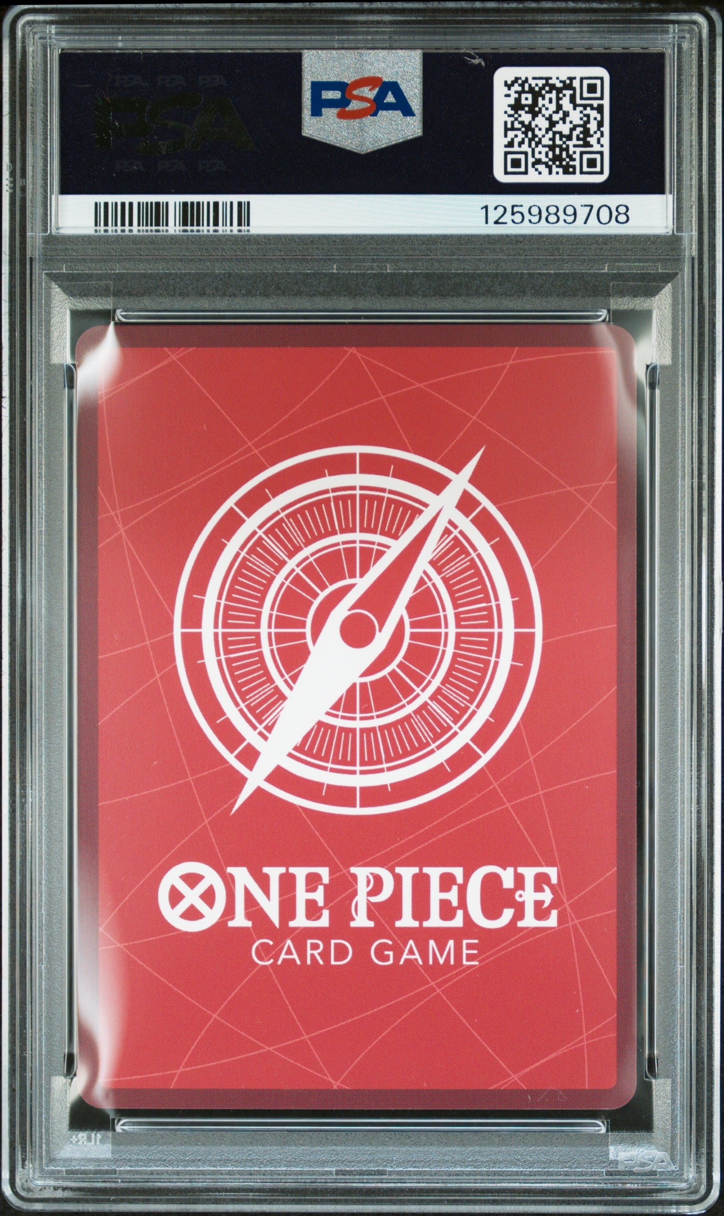 2025 One Piece Promos #010 Monkey D. Luffy Dodgers X One Piece Night PSA 10