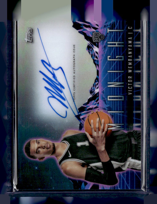 2023-24 Topps Midnight #RHS-VW Victor Wembanyama Rookie Horizon Signatures