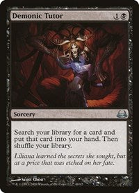 MTG Duel Decks: Divine vs. Demonic Demonic Tutor