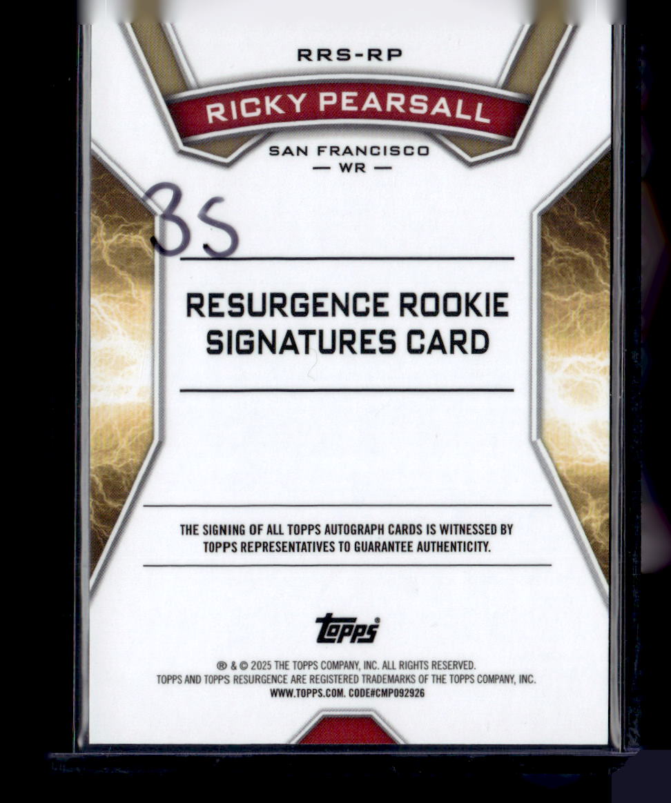2024 Topps Resurgence #RRS-RP Ricky Pearsall Gold Power Surge #/50