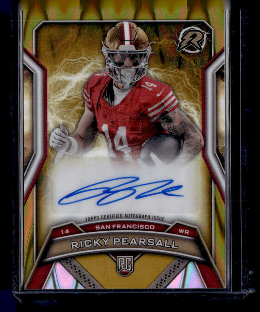 2024 Topps Resurgence #RRS-RP Ricky Pearsall Gold Power Surge #/50