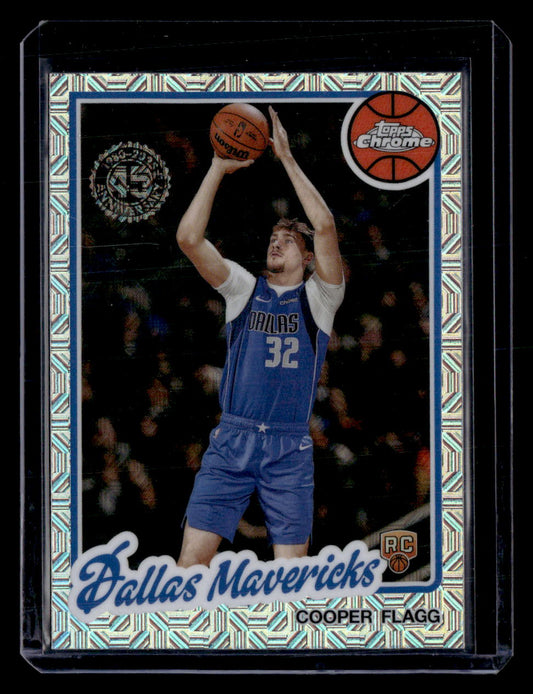2025-26 Topps #TC-CF Cooper Flagg 1980-81 Topps Chrome Basketball