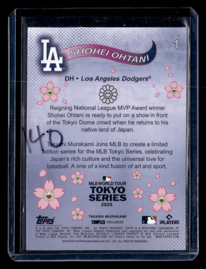 2025 Topps MLB World Tour Tokyo Series Takashi Murakami #1 Shohei Ohtani
