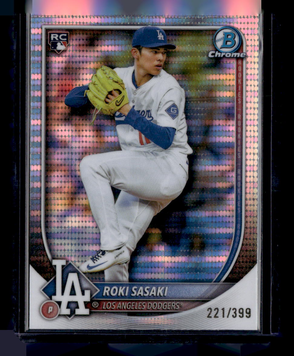 2025 Bowman Chrome #12b Roki Sasaki