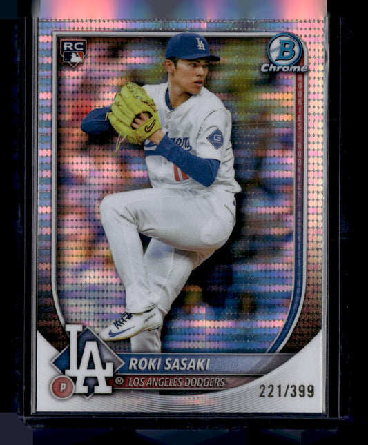 2025 Bowman Chrome #12b Roki Sasaki