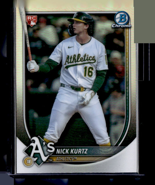 2025 Bowman Chrome #93b Nick Kurtz