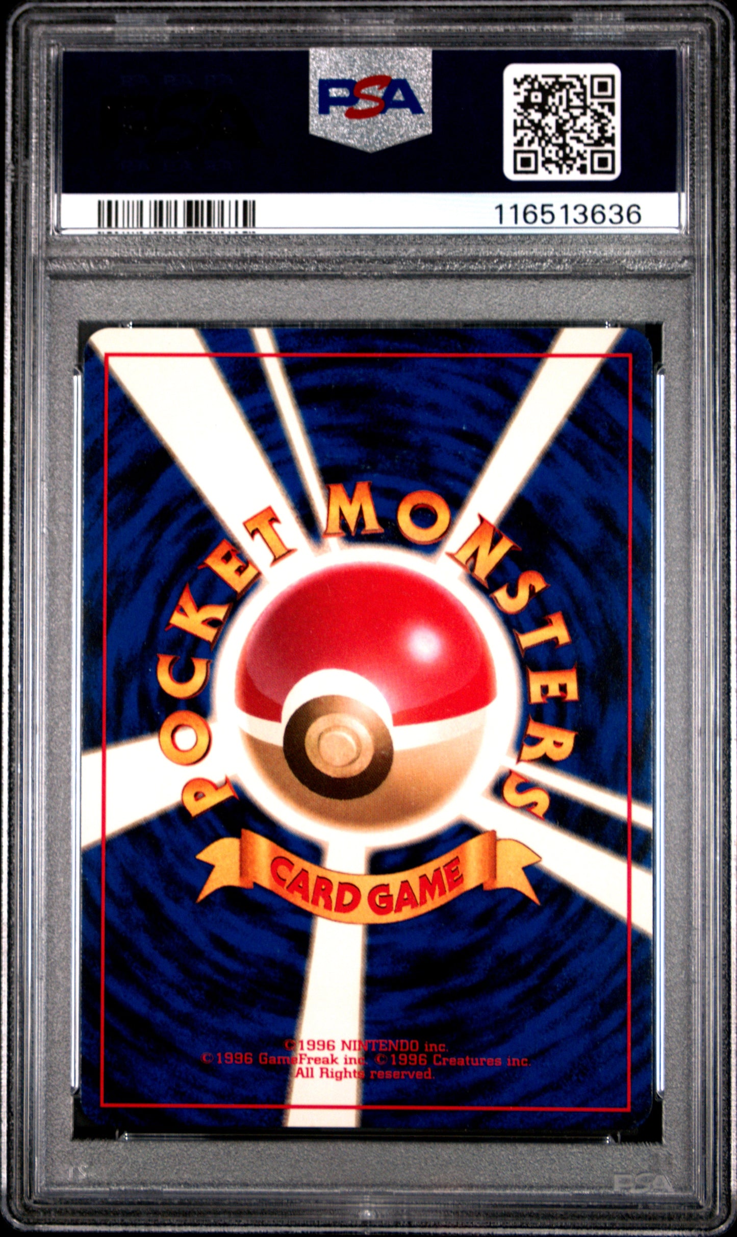 1997 Pokemon Japanese Jungle Scyther-Holo #123 PSA 9