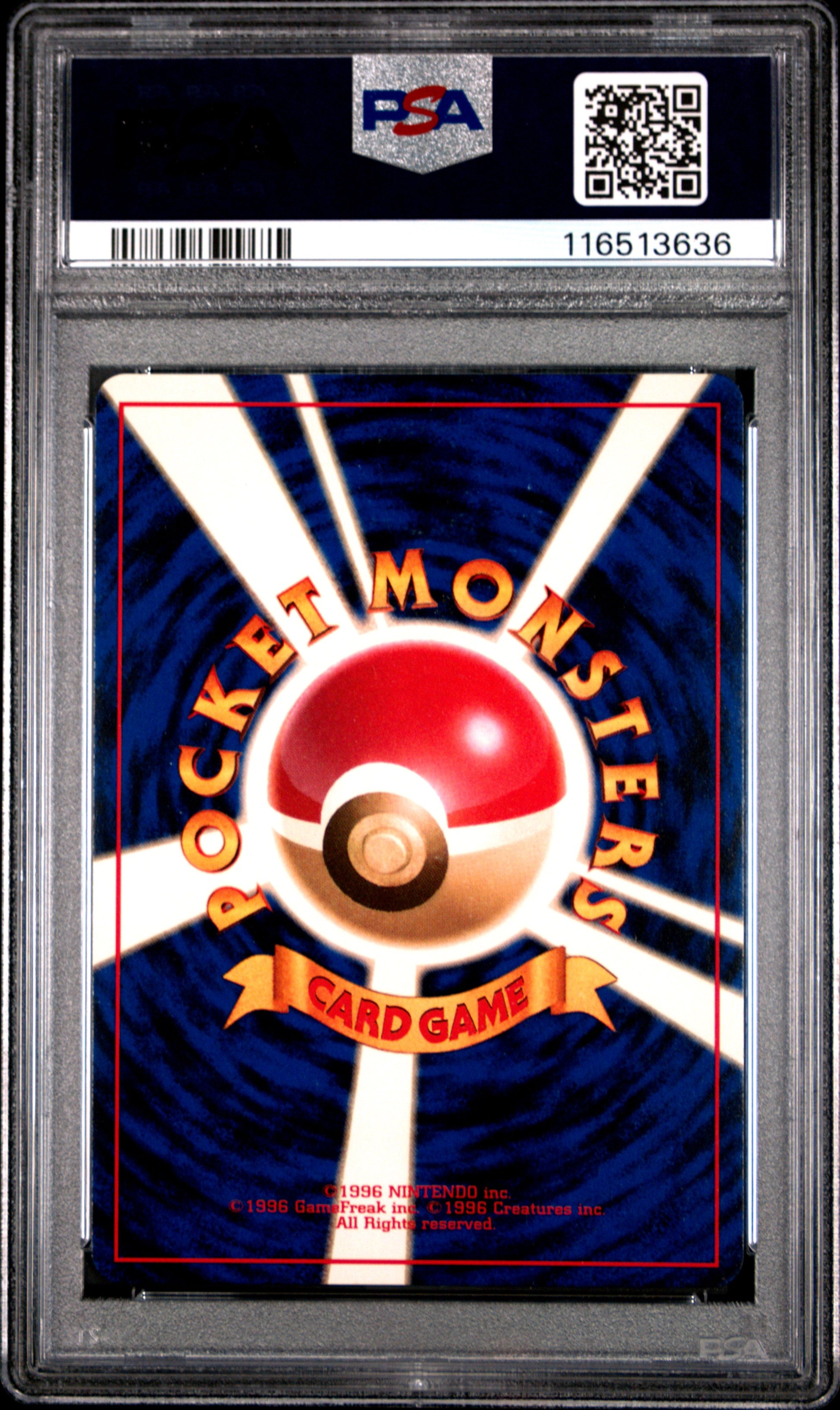 1997 Pokemon Japanese Jungle Scyther-Holo #123 PSA 9