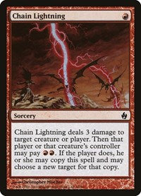 MTG Premium Deck Series: Fire and Lightning Chain Lightning