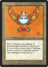 MTG Legends Forethought Amulet