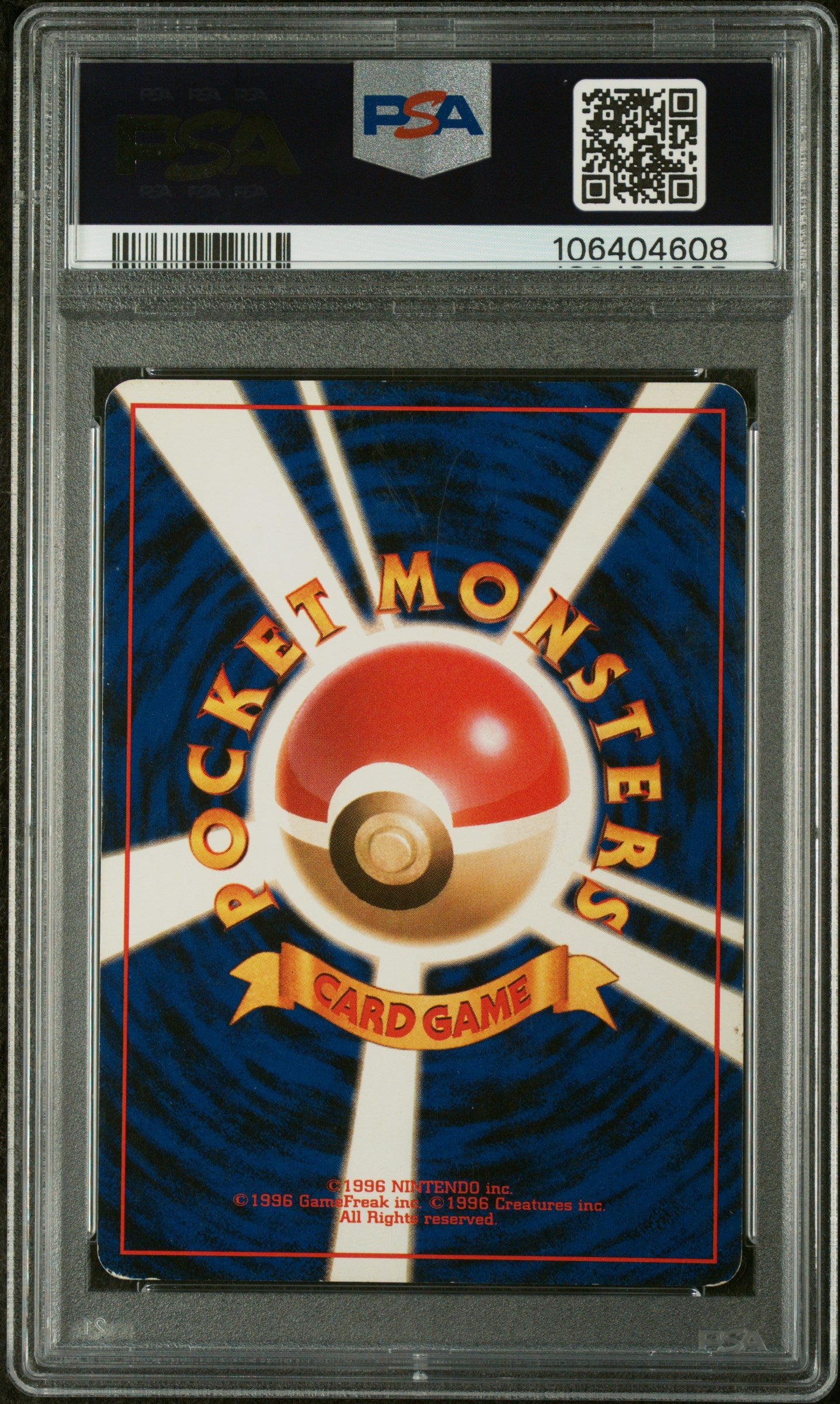1997 Pokemon Japanese Rocket Dark Charizard-Holo #6 PSA 6