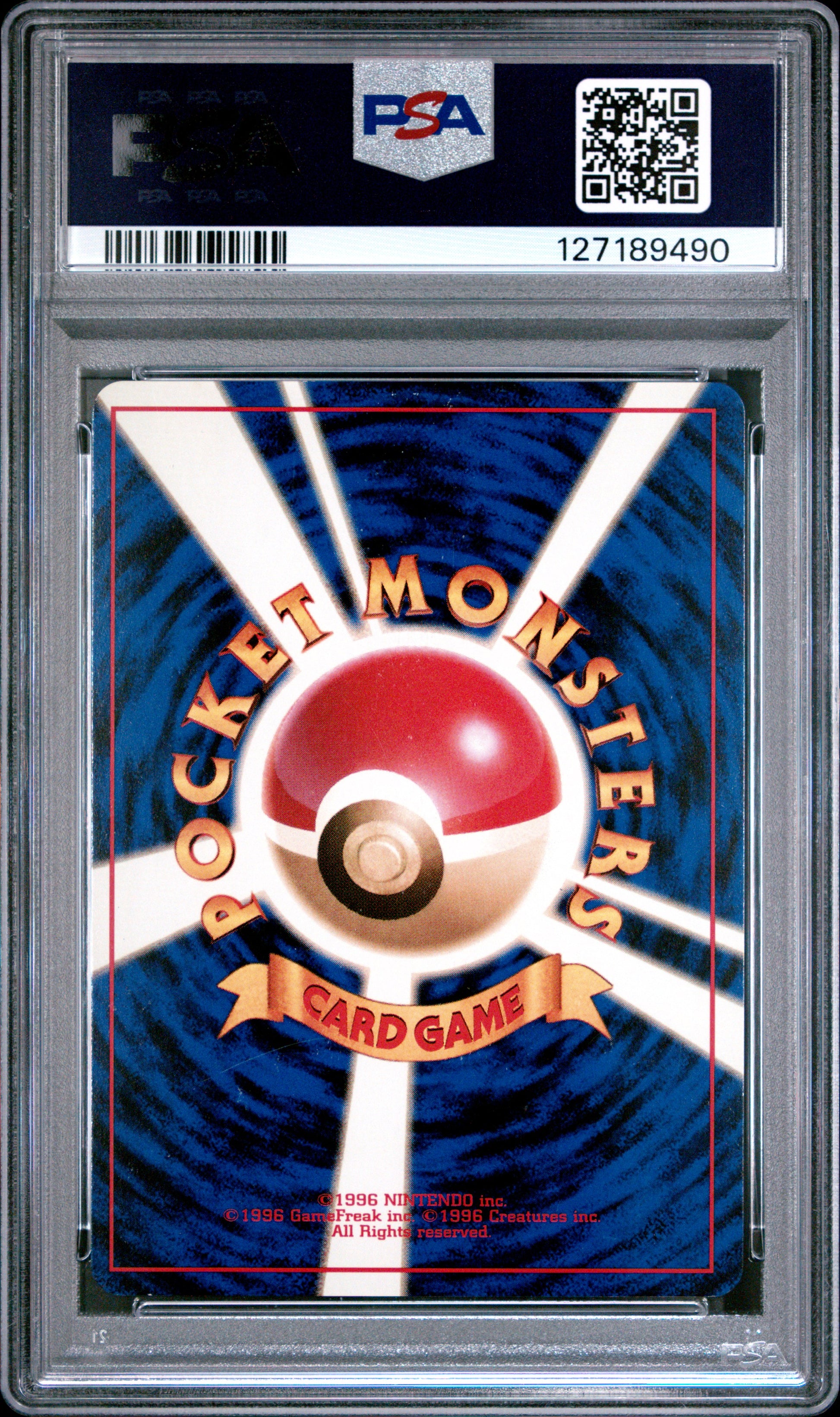 1999 Pokemon Japanese Gym 2 Blaine'S Charizard #6 PSA 7