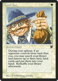 MTG Legends Land Tax