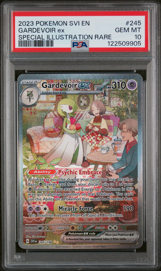 2023 Pokemon Svi En-Scarlet & Violet Gardevoir Ex #245 PSA 10