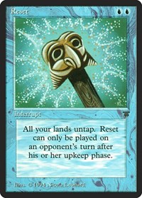 MTG Legends Reset