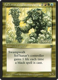 MTG Legends Sol'kanar the Swamp King