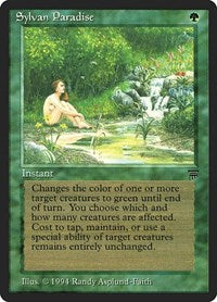 MTG Legends Sylvan Paradise