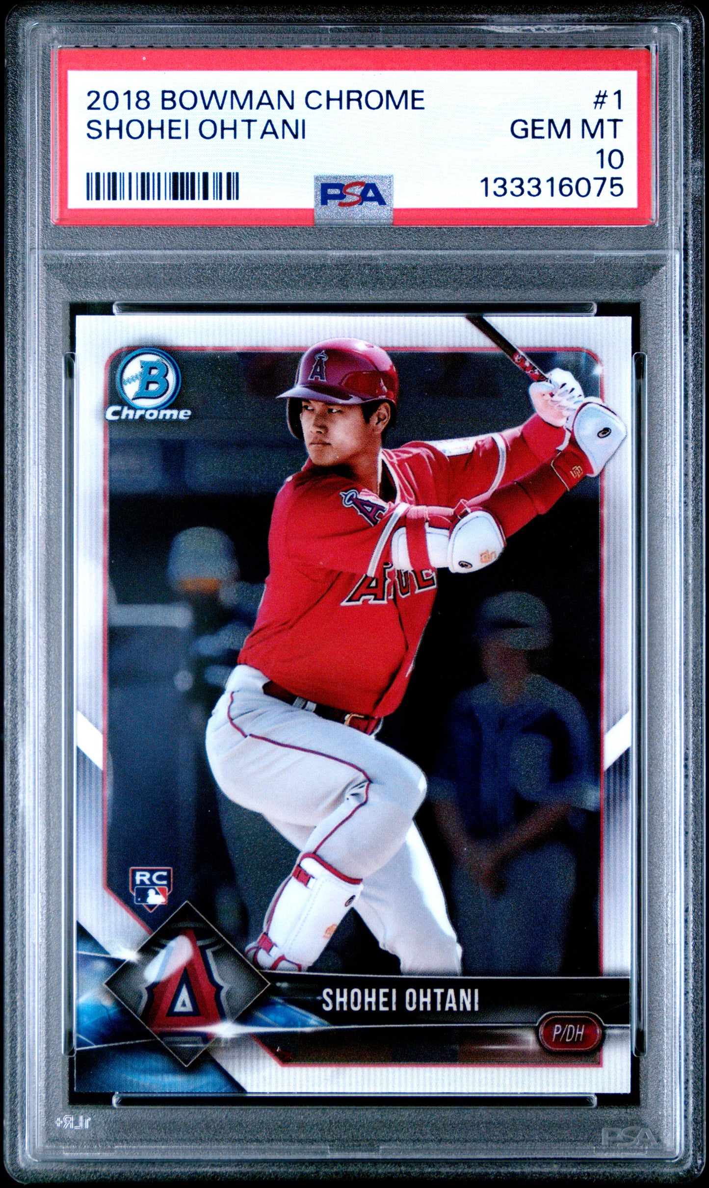 2018 Bowman Chrome #1 Shohei Ohtani PSA 10 133316075