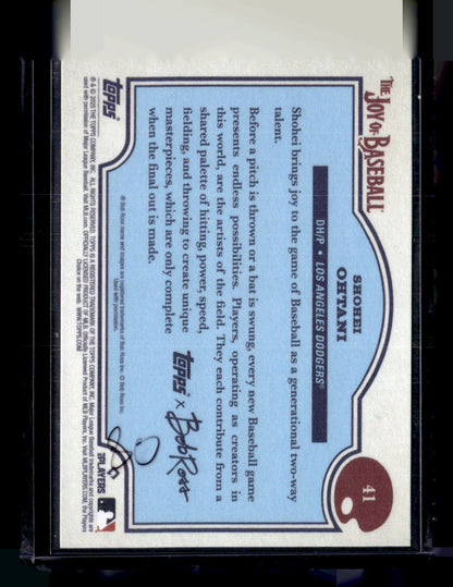 2025 Topps x Bob Ross: The Joy of Baseball #41 Shohei Ohtani
