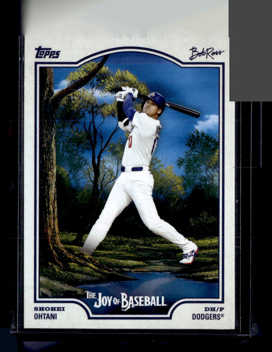 2025 Topps x Bob Ross: The Joy of Baseball #41 Shohei Ohtani