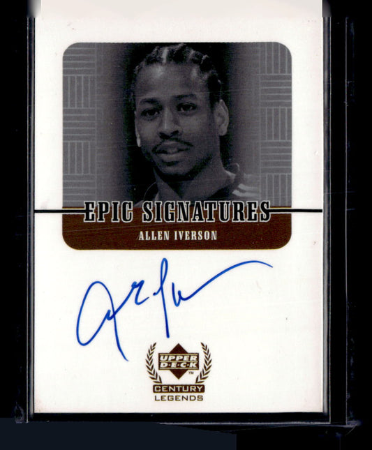 1998-99 Upper Deck Century Legends #AI Allen Iverson Epic Signatures