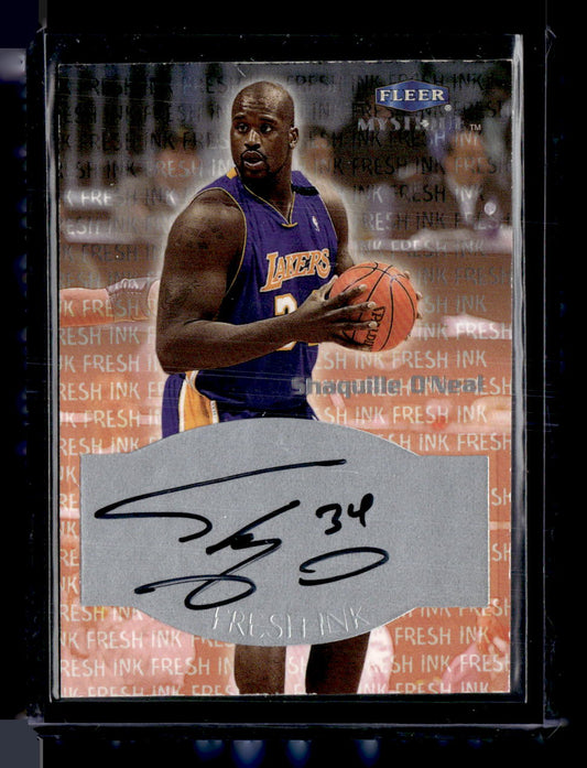 1999-00 Fleer Mystique #NNO Shaquille O'Neal Fresh Ink