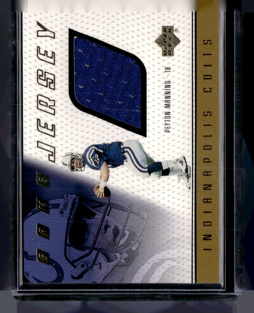 1999 Upper Deck #PM-P Peyton Manning Game Jersey Patches