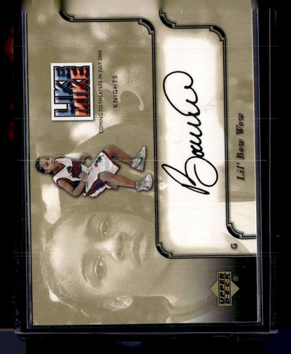 2002 Upper Deck Like Mike Lil' Bow Wow Auto